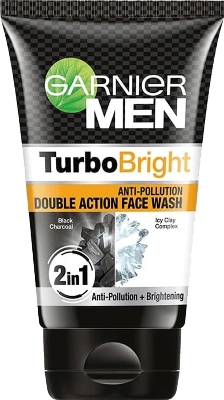 Picture of Indian product Skin care  Men Turbo Bright face wash used for male - 100 ml