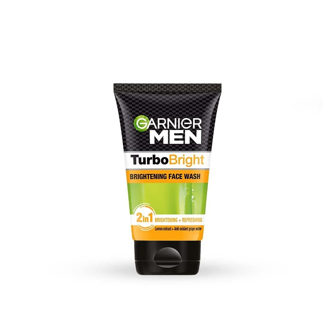 Picture of Indian product Skin care  Men Turbo Bright face wash used for male - 100 ml