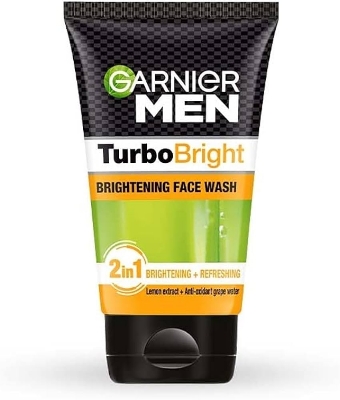 Picture of Indian product Skin care  Men Turbo Bright face wash used for male - 100 ml