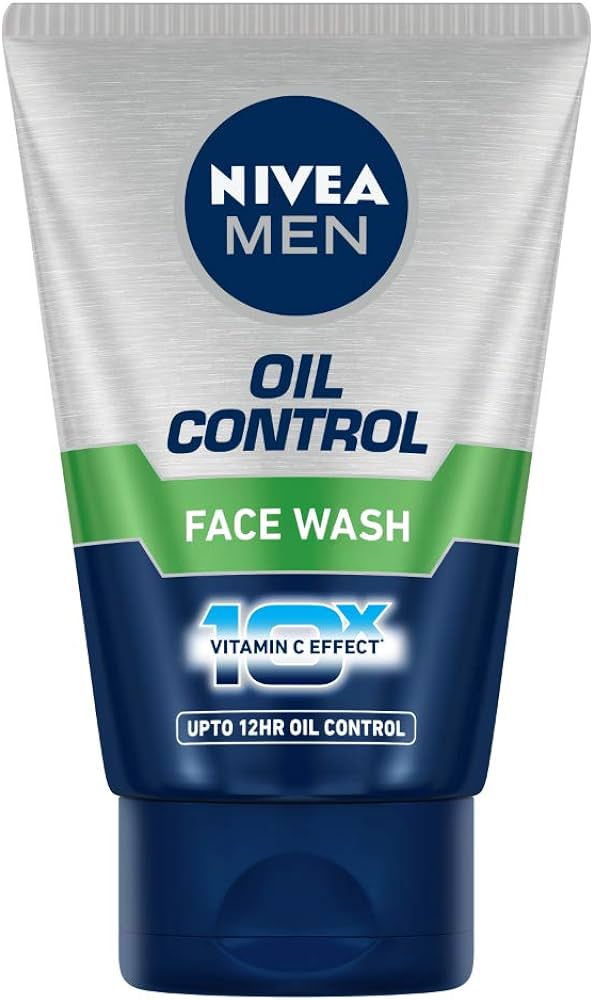 Picture of Indian product Skin care Nivea Men Oil Control face wash used for male - 50 ml