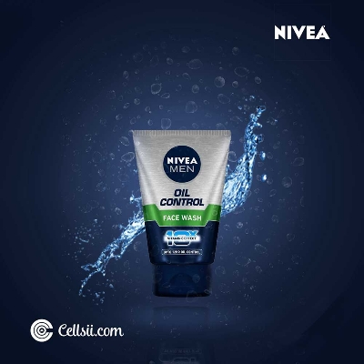 Picture of Indian product Skin care Nivea Men Oil Control face wash used for male - 50 ml