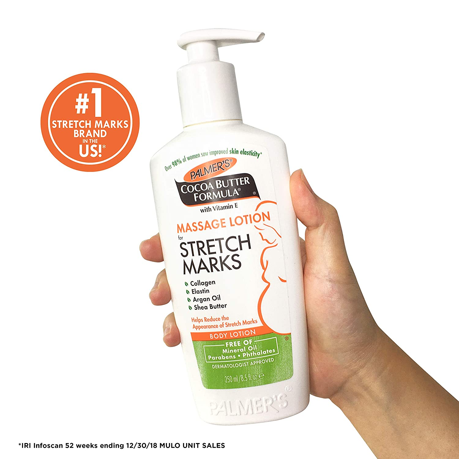 Picture of International USA  product Skin care Palmer's Stretch massage lotion used for female - 250 ml