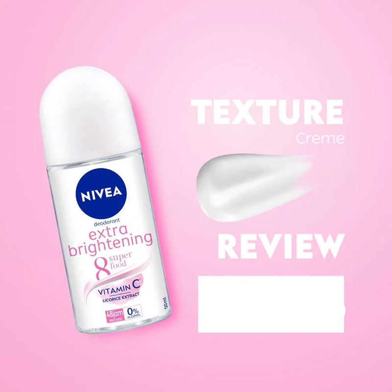 Picture of International Germany product Deodorant Roll on NIVEA extra brightening used for male/female - 50 ml