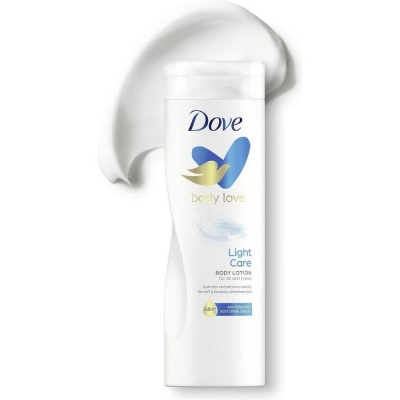 Picture of International Germany product Dove Body love Light Care Body Lotion used for male/ female - 400 ml