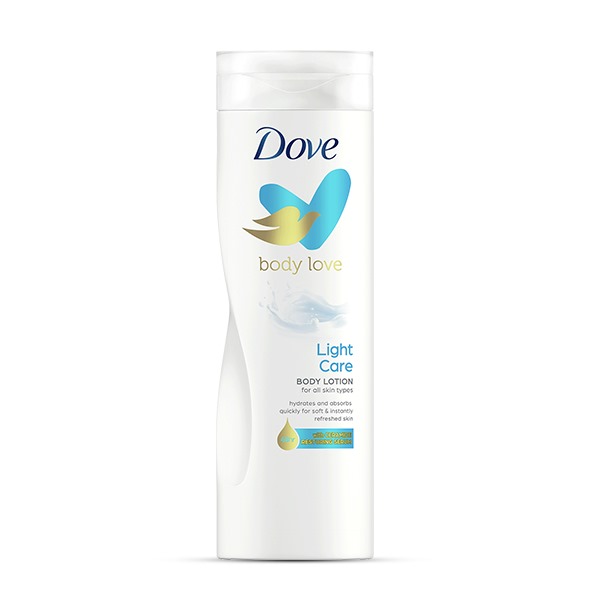 Picture of International Germany product Dove Body love Light Care Body Lotion used for male/ female - 400 ml