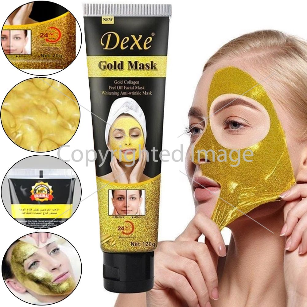Picture of International UK product Skin care DEXE Gold Mask used for male/female - 120 gm