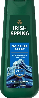 Picture of International Thailand product Skin care Irish Spring Moisture Blast shower gel used for male female - 591 ml