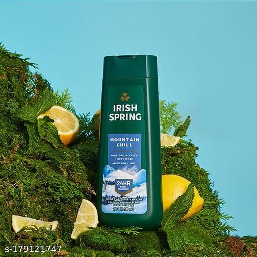 Picture of International Thailand product Skin care Irish Spring Mountain Chill shower gel used for male female - 591 ml