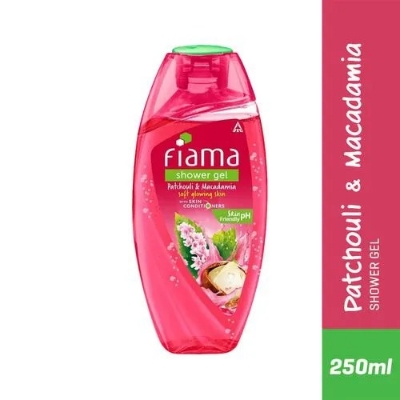 Picture of Indian Product Fiama patchouli & macadamia shower gel used for male / female - 250 ml