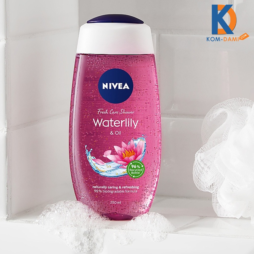 Picture of International European product skin care Nivea WATERLILY & Oil used for male female - 250 ml