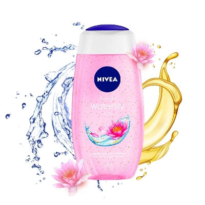 Picture of International European product skin care Nivea WATERLILY & Oil used for male female - 250 ml