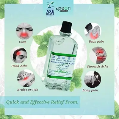 Picture of International Singapore product health care Trade mark Axe brand Universal oil for quick relief of cold & headache - 56 ml