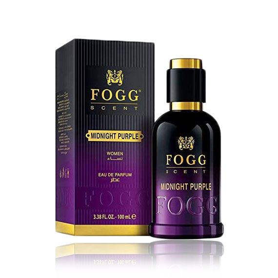 Picture of Indian product Body perfume party scent FOGG Midnight Purple used for female - 100 ml