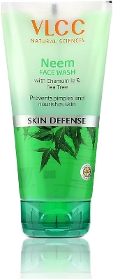 Picture of Indian product skin care VLCC Neem face wash used for male/female - 150 ml