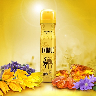 Picture of Indian product Body Spray Engage Tease Used for female - 150 ml