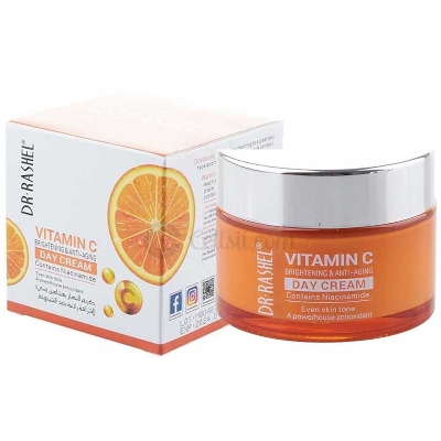 Picture of International PRC product Skin care DR.Rashel Vitamin C Day cream used for male/female - 50 gm