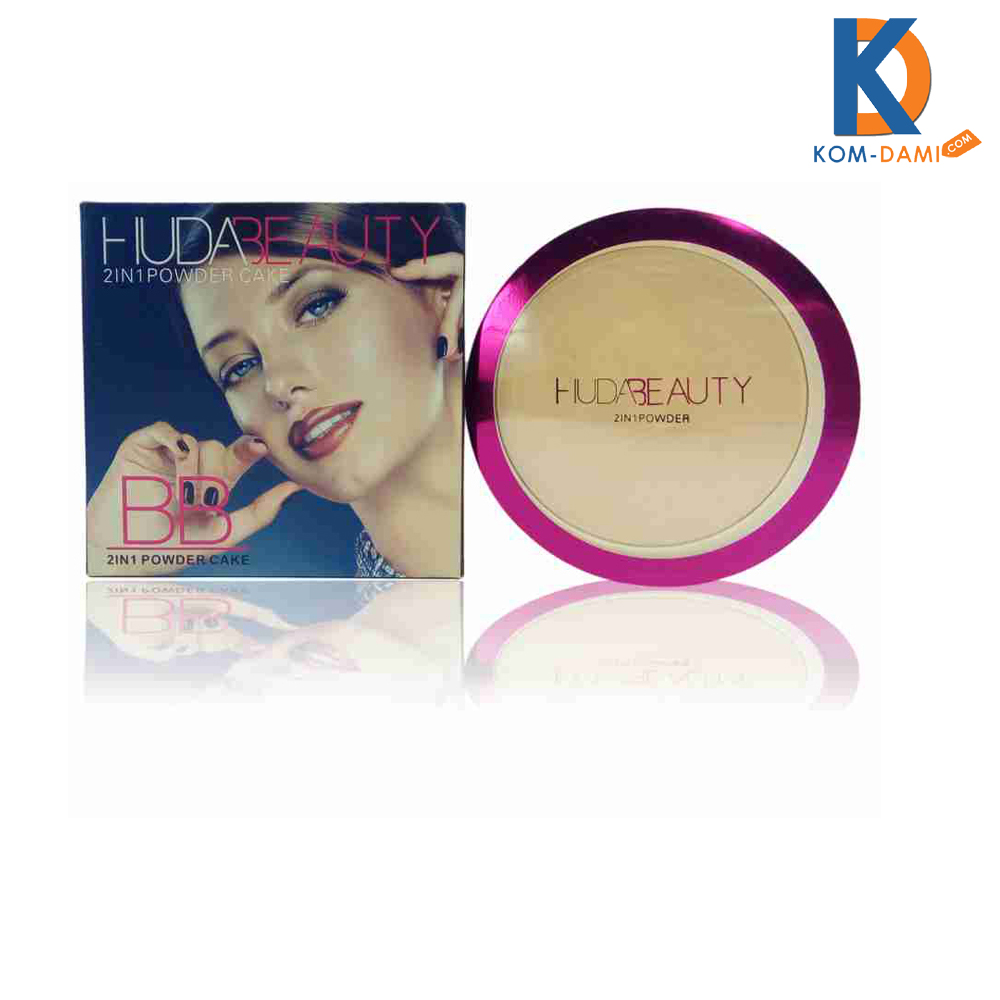 Picture of International PRC product skin care Beauty 2 In 1 Powder cake (Face powder) used for female - 10 gm