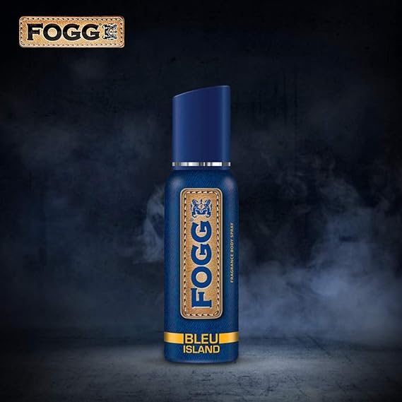 Picture of Indian product Body Spray FOGG Blue Island used for male/ female- 120 ml