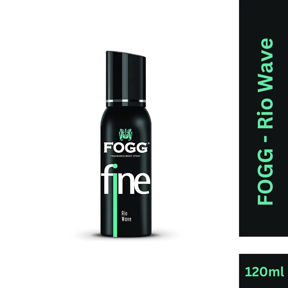 Picture of Indian product Body Spray FOGG fine Rio Wave used for male - 120 ml