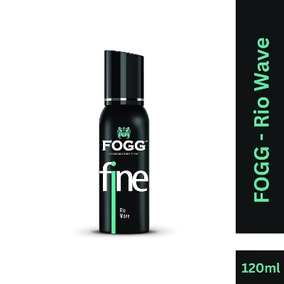 Picture of Indian product Body Spray FOGG fine Rio Wave used for male - 120 ml
