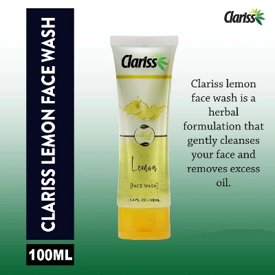 Picture of International Thailand product Skin care Clariss Lemon face wash used for male/female - 100 ml
