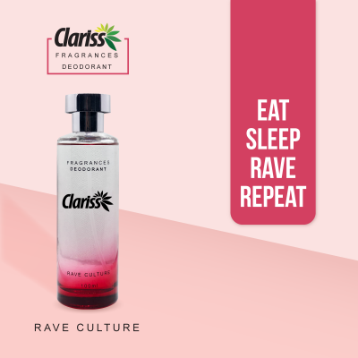 Picture of International UAE product Body perfume perty scent Clariss Rave Culture used for male - 100 ml