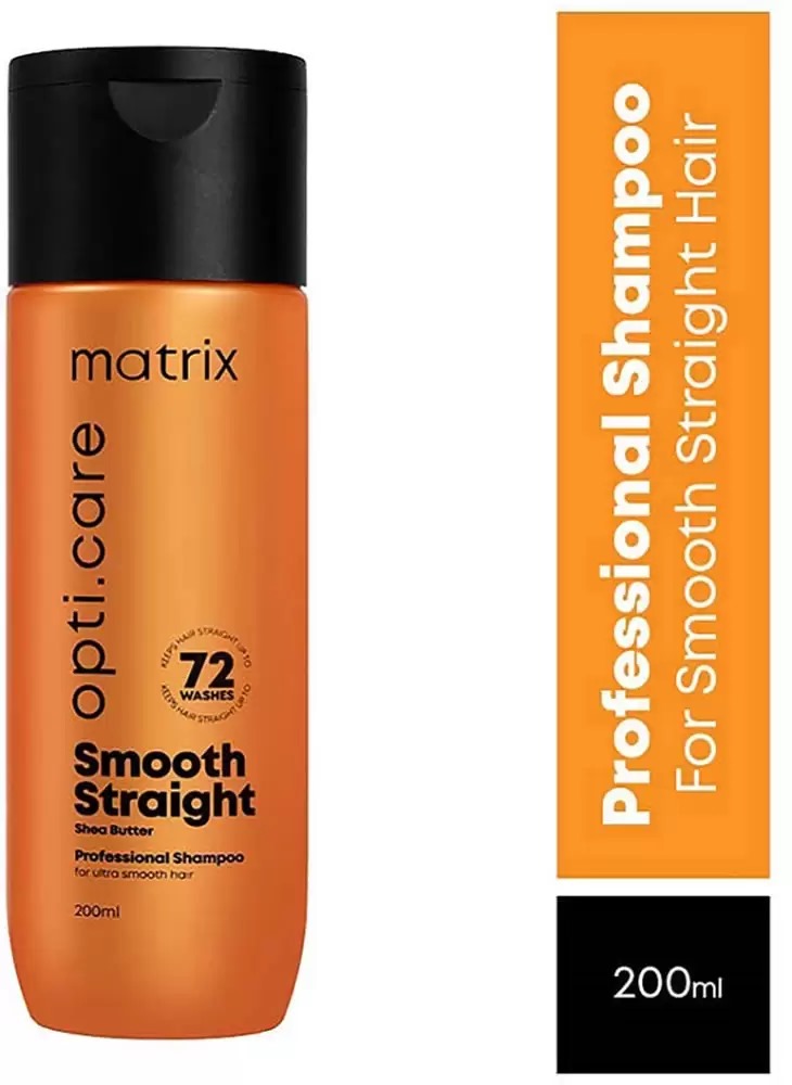 Picture of Indian product Hair care Matrix opti care Smooth Straight shampoo used for male/female - 200 ml