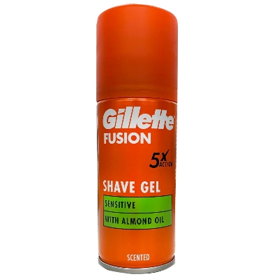 Picture of International UK product Skin care Shave foam Fusion 5  with almond oil used for male - 75 ml