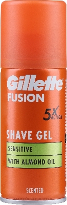 Picture of International UK product Skin care Shave foam Fusion 5  with almond oil used for male - 75 ml
