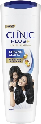 Picture of Indian product Hair care Clinic Plus Strong & Long Milk Protein Multivitamin Shampoo used for male/female - 355 ml