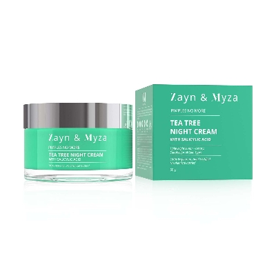 Picture of Indian product Skin care ZM Tea Tree Night Cream Used for male/female - 50 gm