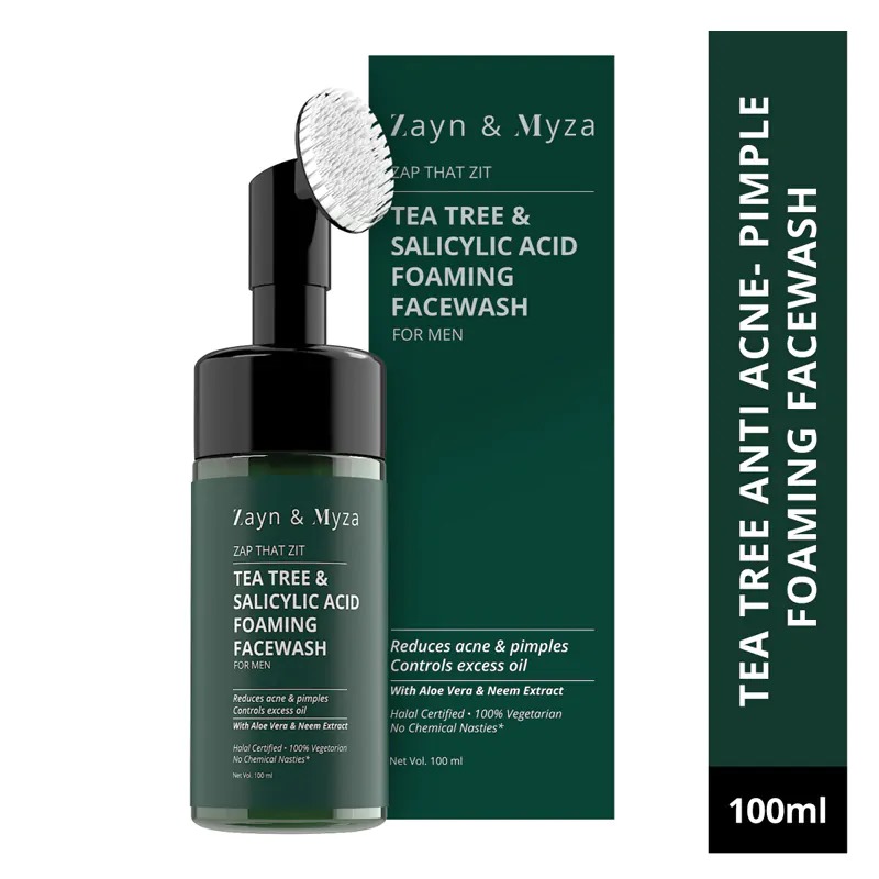 Picture of Face refreshment National product ZM  Tea Tree Foaming face wash Used for male - 100 ml