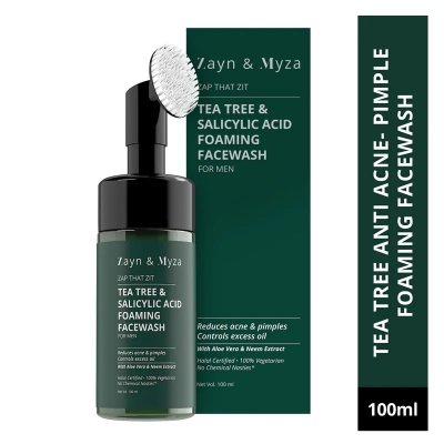 Picture of Face refreshment National product ZM  Tea Tree Foaming face wash Used for male - 100 ml