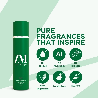 Picture of Indian product Body spray ZM Jade used for male/female - 100 gm