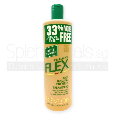 Picture of International New York product Hair care Flex Shampoo -Extra Body- used for male/ female - 592 ml