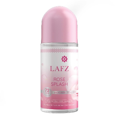 Picture of International Indian Product LAFZ Rose Splash body deodorant Roll on used for male / female - 50 ml