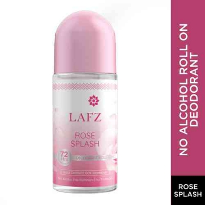 Picture of International Indian Product LAFZ Rose Splash body deodorant Roll on used for male / female - 50 ml