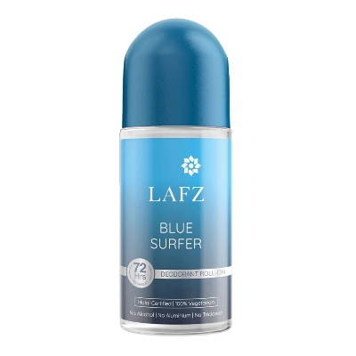 Picture of International Indian Product LA FZ Blue Surfer body deodorant Roll on used for male / female - 50 ml