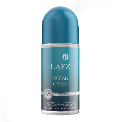Picture of International Indian Product LAFZ Ocean Crest body deodorant Roll on used for male / female - 50 ml
