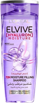Picture of International Egypt product Hair care Loreal ELVIVE Hyaluron moisture shampoo used for male/ female - 400 ml