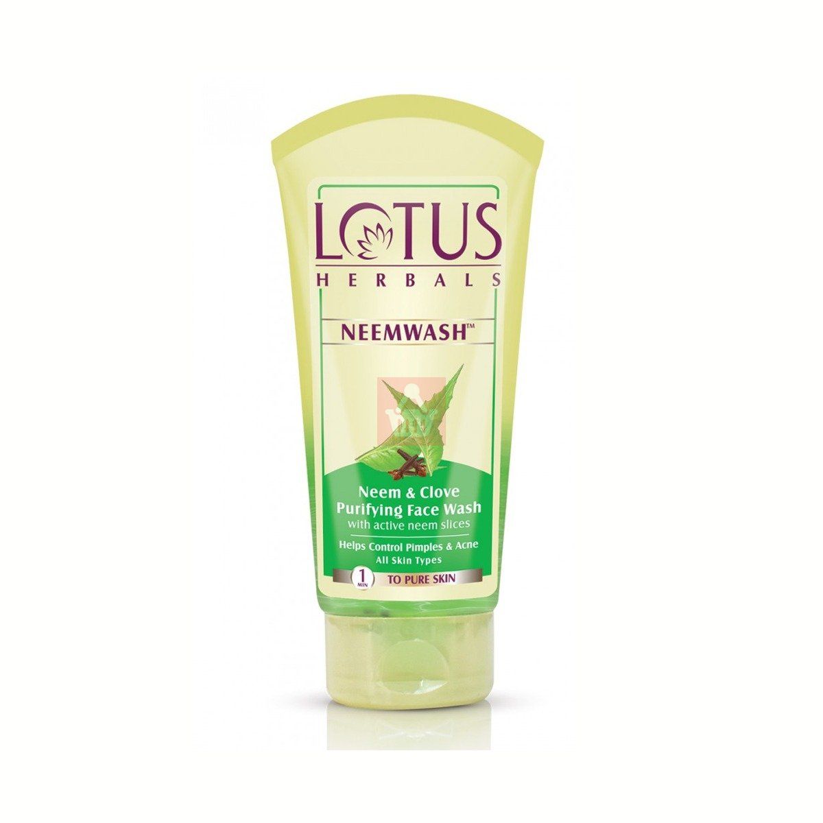 Picture of International European product Skin care L otus Herbals Neem face wash used for male/female - 100 gm