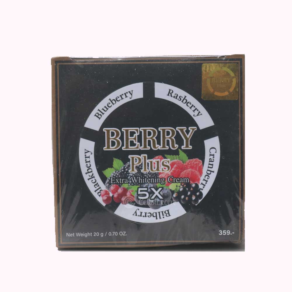 Picture of International Thailand product Skin care Berry Plus Extra Whitening cream used for male female - 20 gm