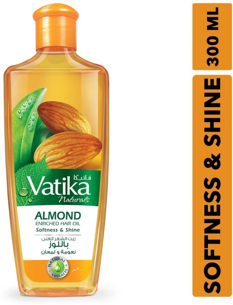 Picture of International UAE product Hair care Va tika ALMOND hair oil used for male female - 300 ml