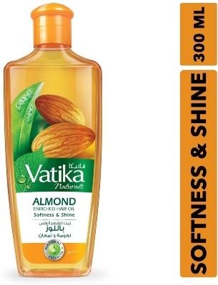 Picture of International UAE product Hair care Va tika ALMOND hair oil used for male female - 300 ml