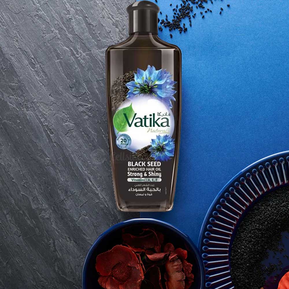 Picture of International UAE product Hair care Va tika BLACK Seed hair oil used for male/female - 200 ml