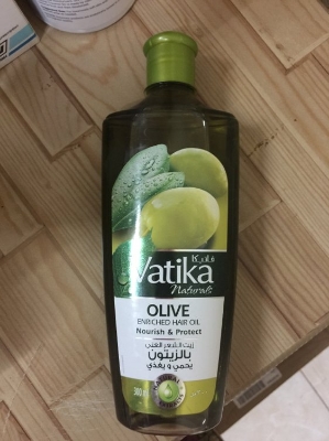 Picture of International UAE product Hair care Va tika OLIVE hair oil used for male female - 300 ml