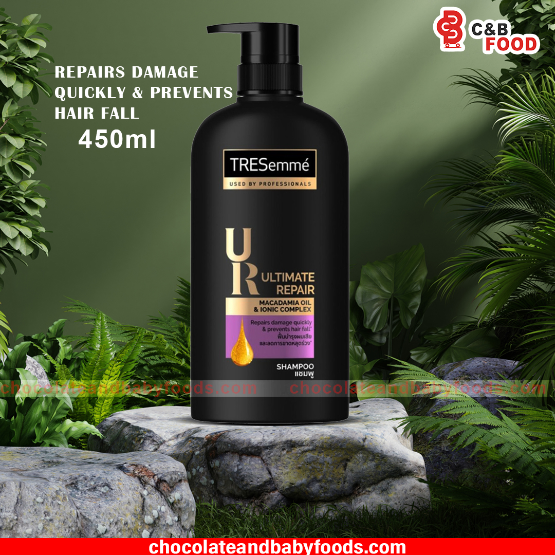 Picture of International Thailand product Hair care TRES emme Ultimate Repair Shampoo used for male/ female - 425 ml