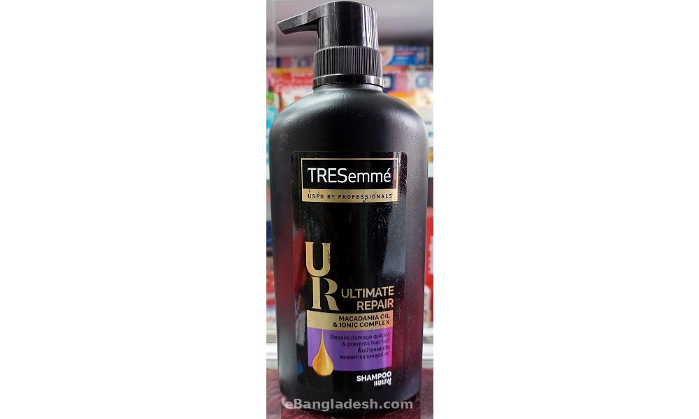 Picture of International Thailand product Hair care TRES emme Ultimate Repair Shampoo used for male/ female - 425 ml