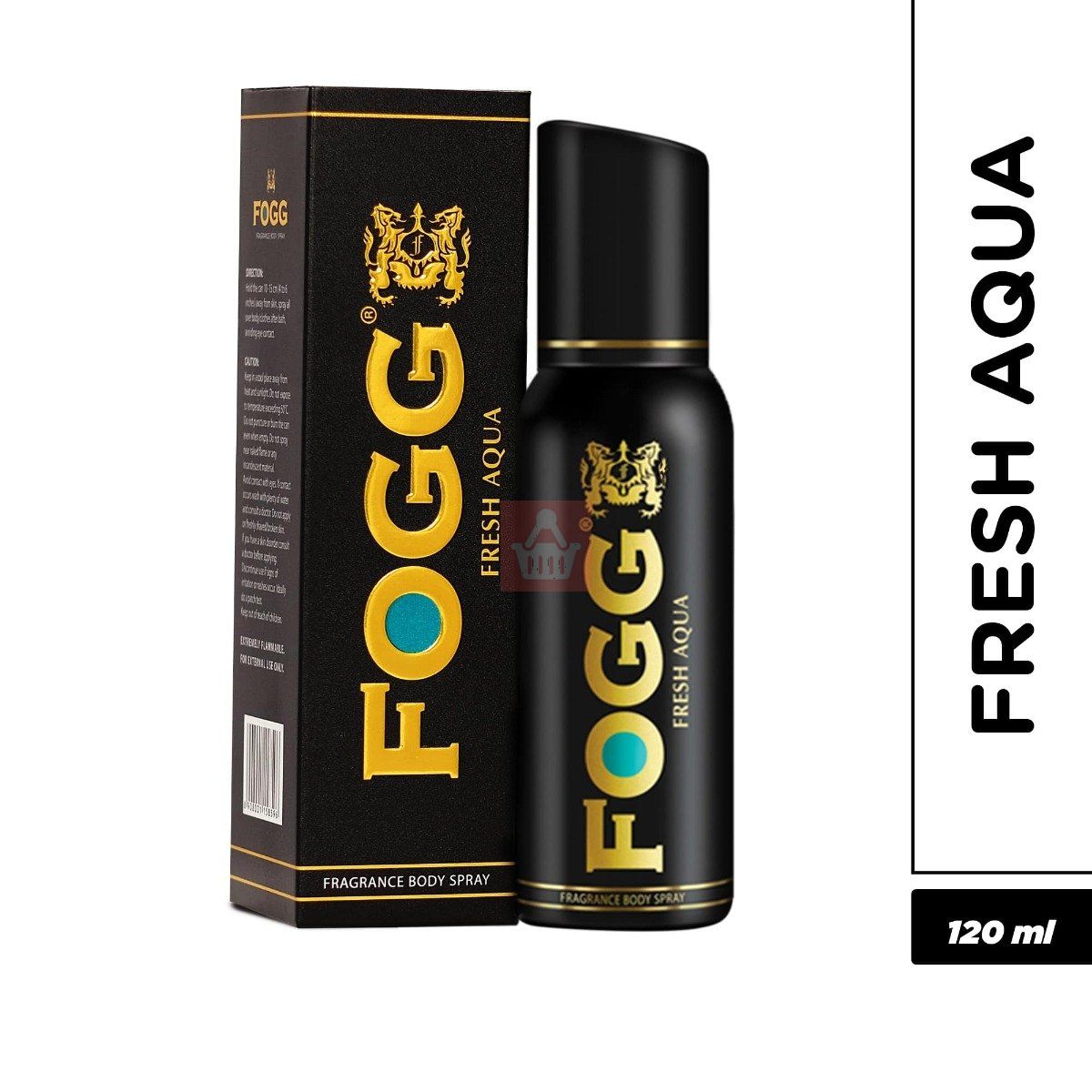 Picture of Indian product Body Spray FOGG Fresh Aqua used for male/ female- 120 ml