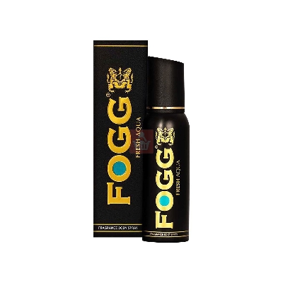 Picture of Indian product Body Spray FOGG Fresh Aqua used for male/ female- 120 ml